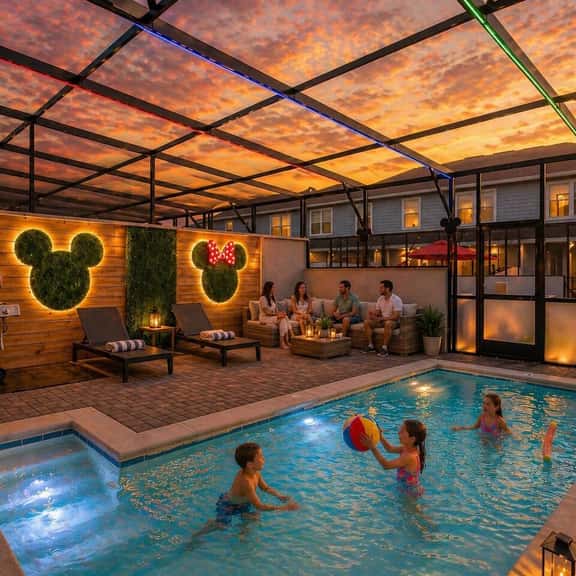 Themed 5bd home w/ private Pool & Arcade in Resort - Image 1