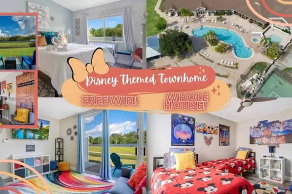 Minutes to Disney | Themed 3BR Home | Pool & Gym - Image 1